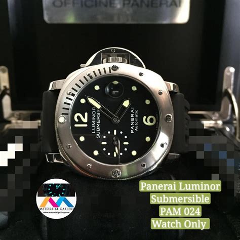 panerai luminor submersible pam00024|Panerai Luminor Submersible PAM 24 Luxury Watch Review.